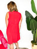 The Liz Dress in Red - Reg/Curvy