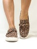 Corky's Leopard Why Knot Shoes
