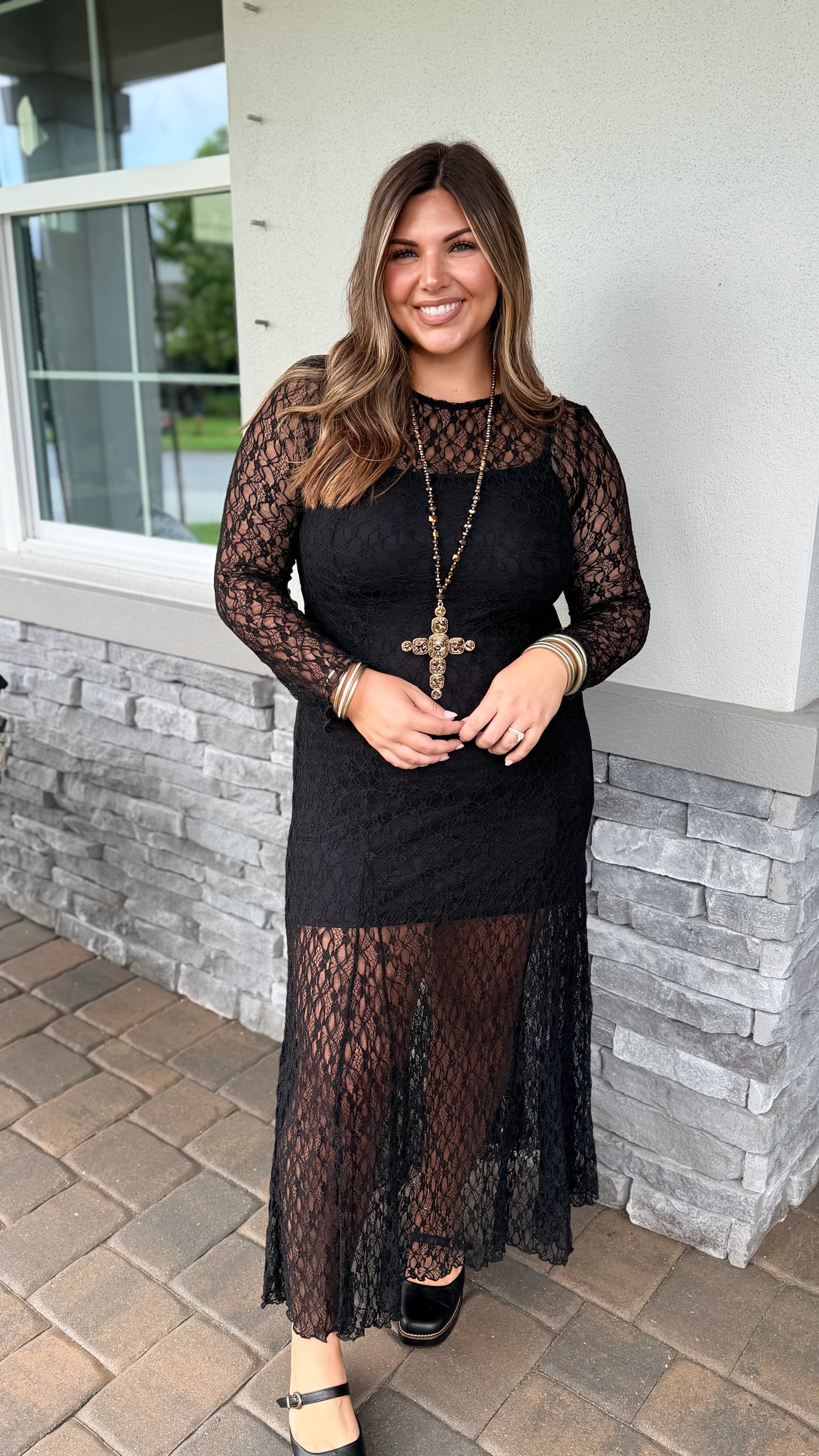 Black Rose Dress