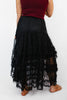 Black Lace Reverie Skirt