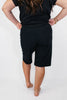 Barrel Shorts in Black - Reg/Curvy