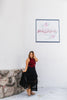 Black Lace Reverie Skirt