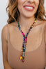 Tova Split Necklace in Smutt Watermelon - FINAL SALE