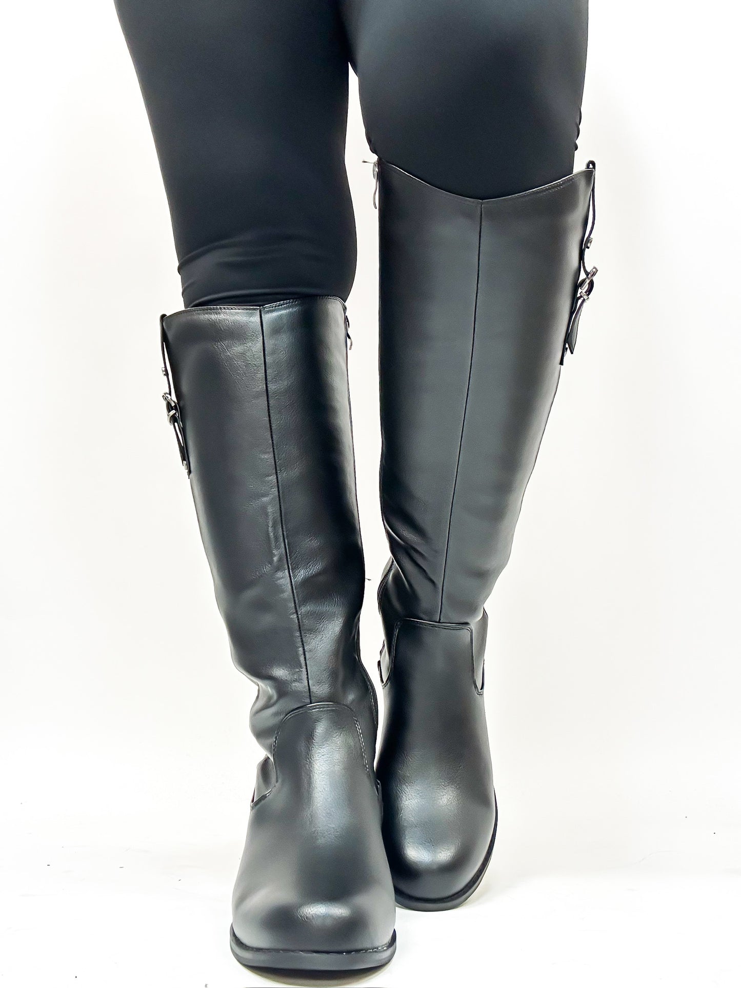 Bottes Hold Your Horses noires et lisses de Corky