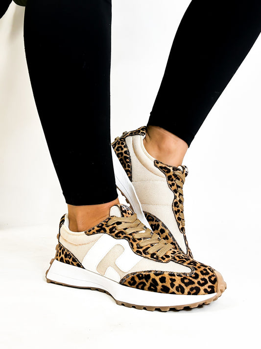 Corky's Leopard Your Welcome Sneakers