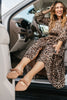 Corky's Camel Faux Suede Knotty But Nice Mules