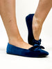 Corky's Teal Velvet Sugar Rush Flats