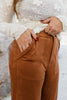 Suede Dreams Wide Leg Pant