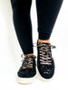 Corky's Black Sequins Another Round Sneakers