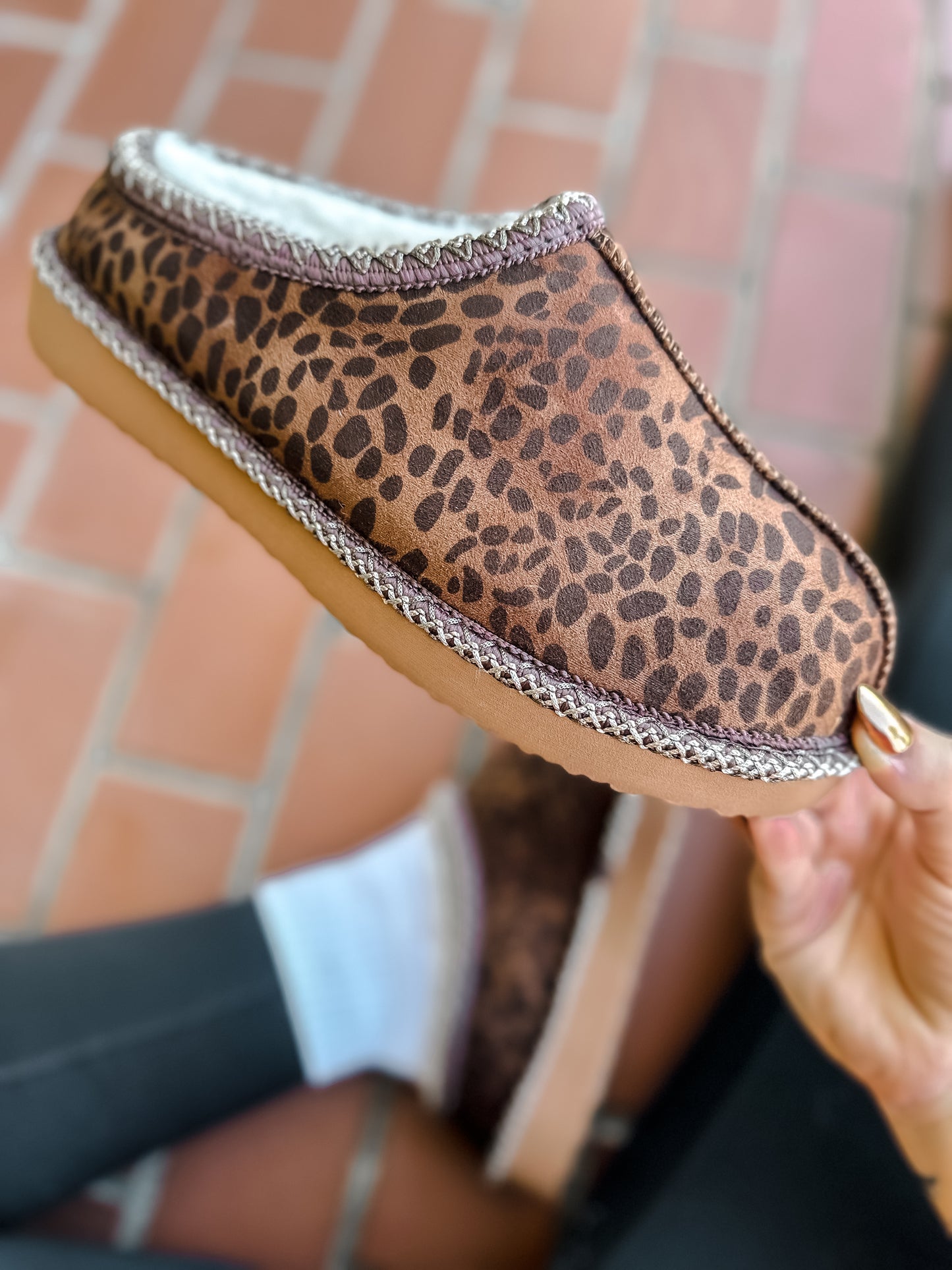 Very G Tan Leopard Georgina Shoes