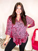 Black Friday Deal: Hot Pink Leopard Top - Reg/Curvy