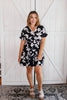 Floral Ruffle Charm Dress - Reg/Curvy