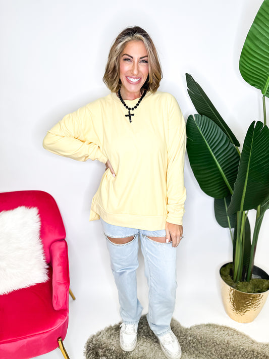 Golden Glow Sweatshirt - Reg/Curvy