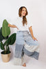 Denim Collage Pants