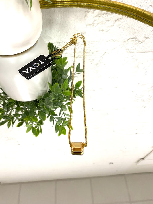 Tova Rubin Necklace in Caramel - FINAL SALE