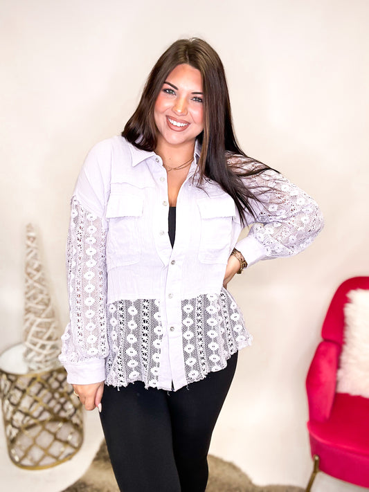 Black Friday Deal: Cotton And Lace Top