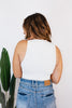 Vibe Check Tank Top in White - Reg/Curvy