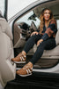 Corky's Washed Cognac Jet Lag Sneakers