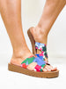 Corky's Floral Hold Please Sandals