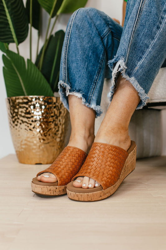 Corky's Cognac Wine and Dine Sandals