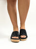 Corky's Black Sunlight Sandals