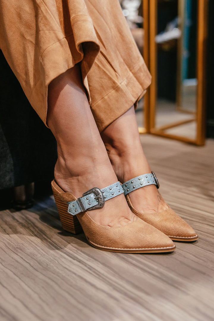 Corky's Camel Turquoise For The Girls Heels