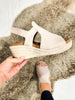 Corky's Sand Faux Suede Pose Wedges FINAL SALE