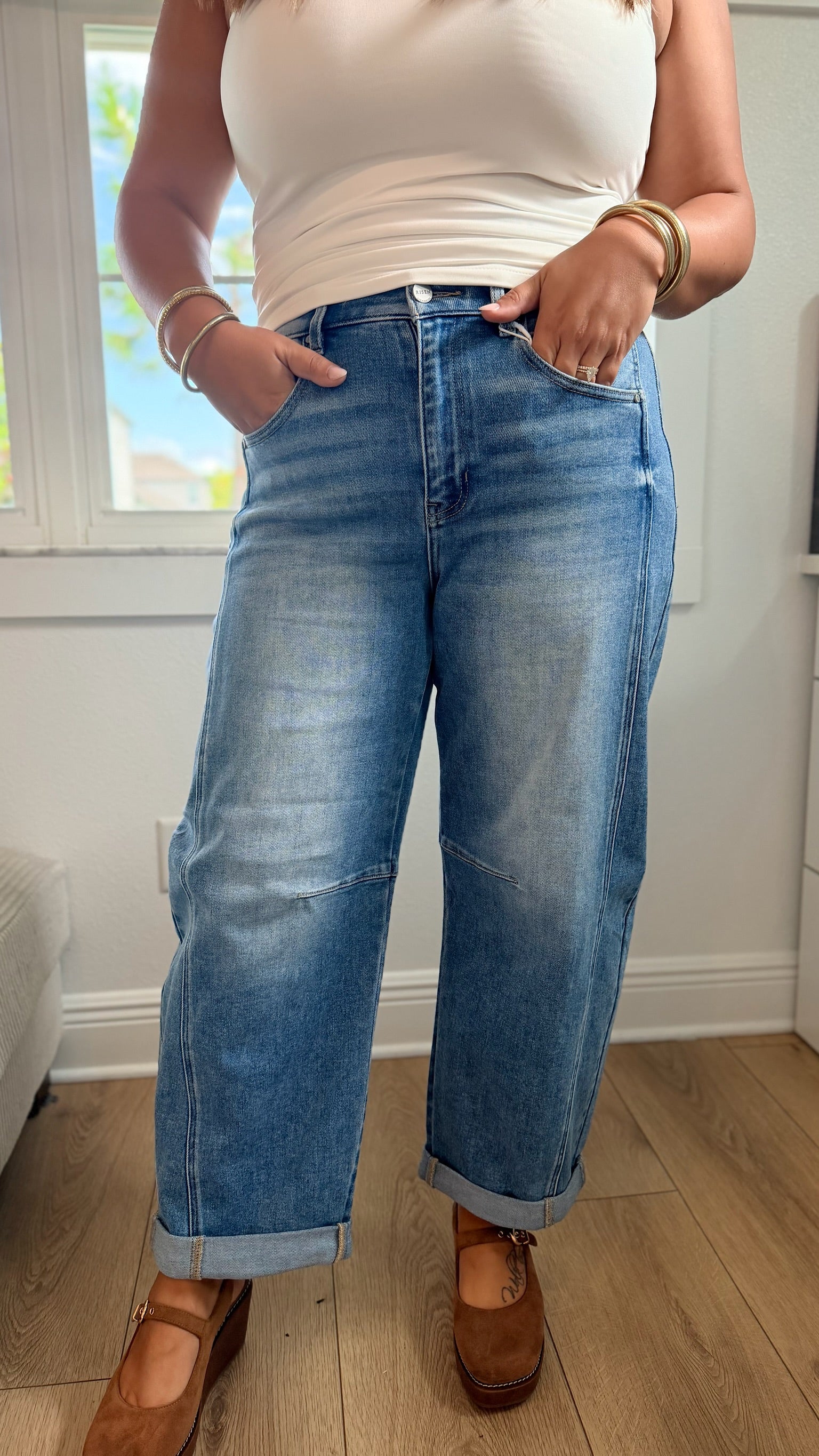 Restock: Risen A Barrel Of Fun Jeans - Reg & Curvy