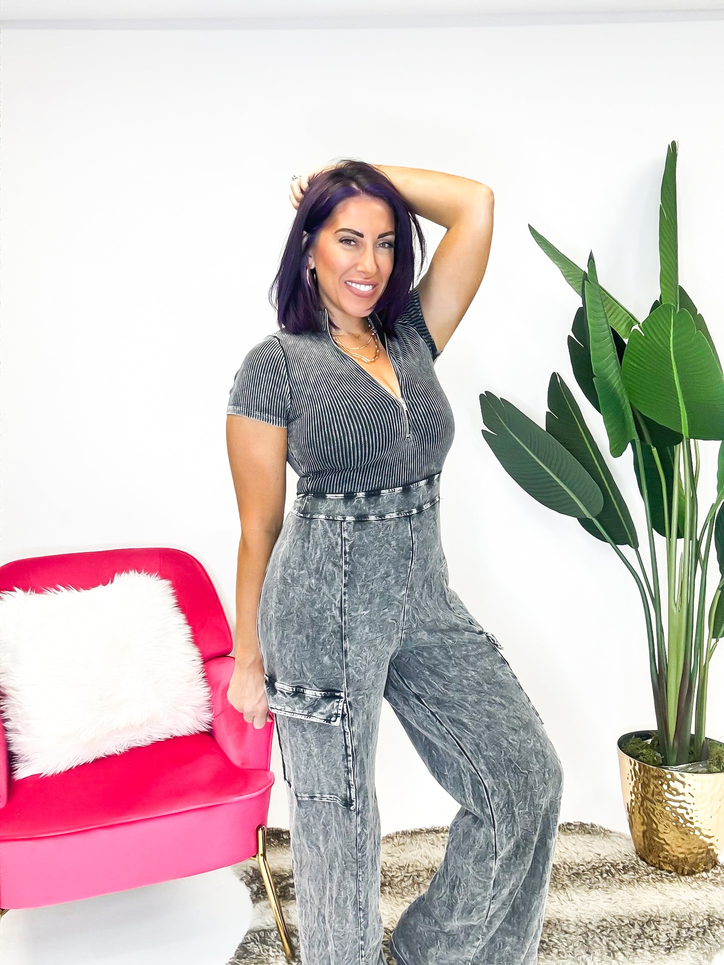 Jump For Love Jumpsuit FINAL SALE