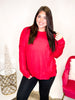 Black Friday Deal: Stripe Story Top in Red - Reg/Curvy