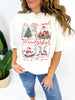 Retro Christmas Graphic Tee - FINAL SALE
