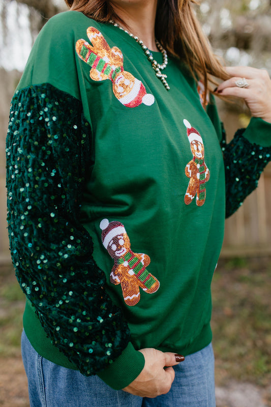 Oh Snap Gingerbread Sweater - Reg & Curvy