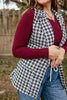 Get The Job Done Vest In Houndstooth - Reg & Curvy