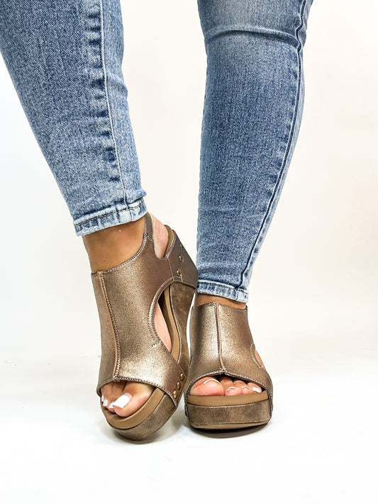 Corky's Bronze Combo Carley Sandals