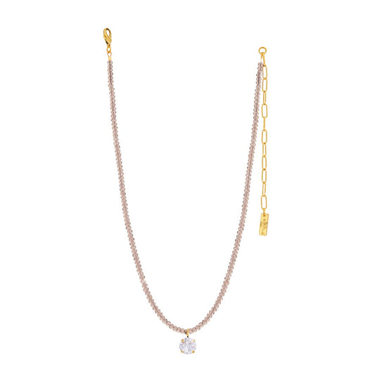Tova Paige Necklace in Smoky - FINAL SALE
