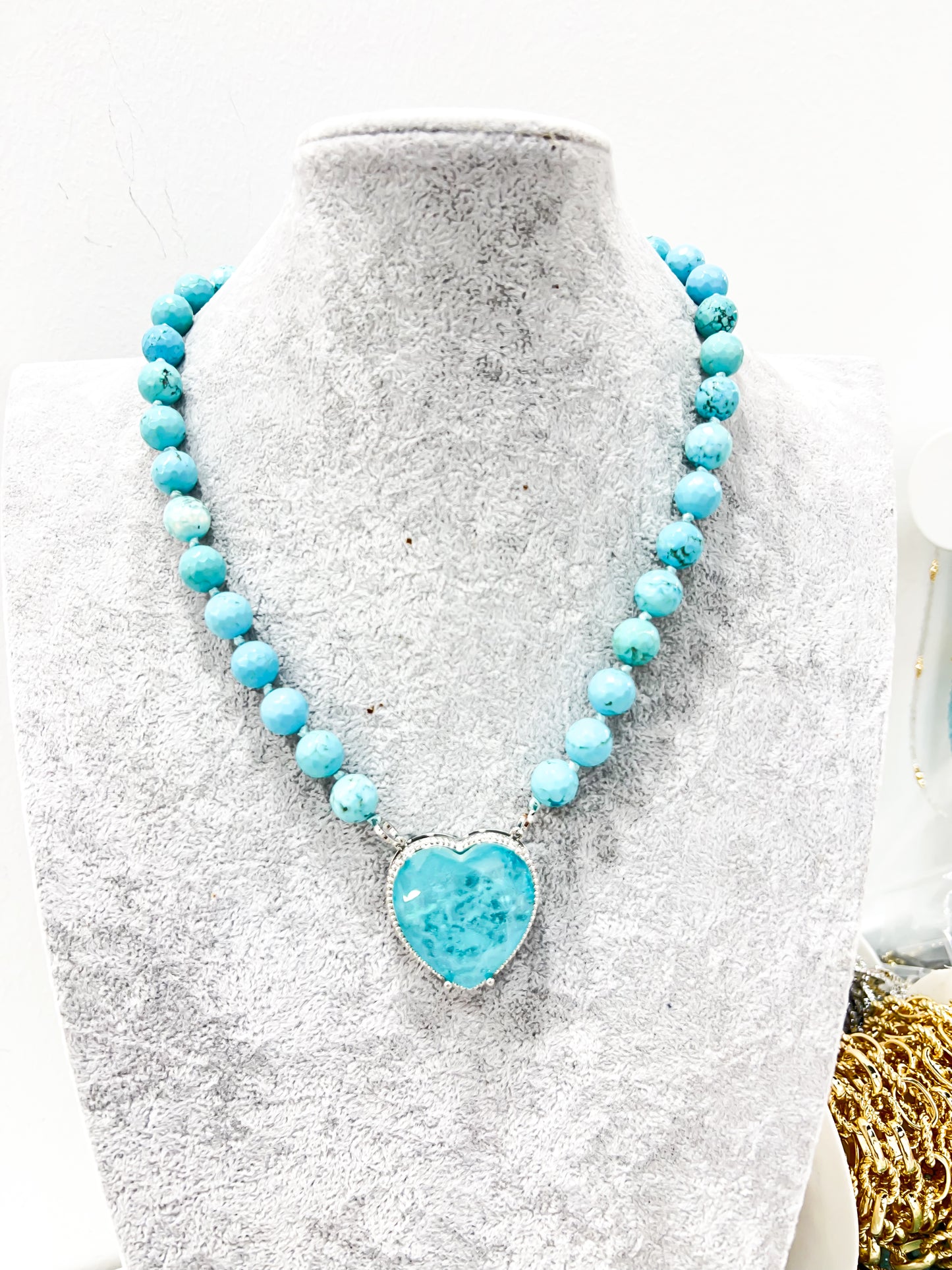 Presale: Beaded Pendant Necklace