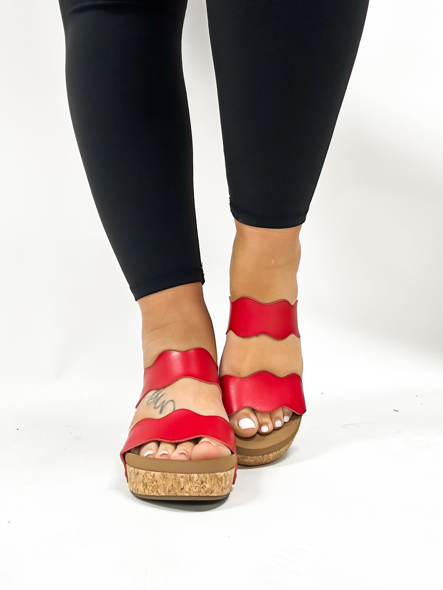 Corky's Red Obviously Sandals