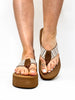 Corky's Tan Multi Take A Dip Sandals