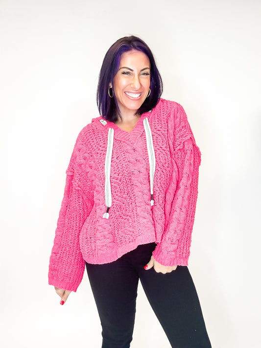 Chenille Twist Sweater