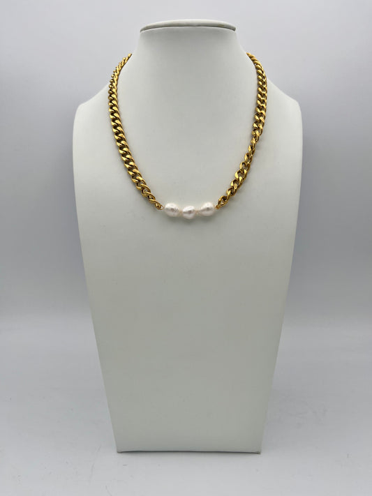 Collier 3 perles