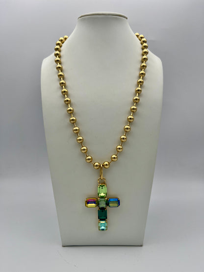 Tova Willow Necklace In Mossie Mae