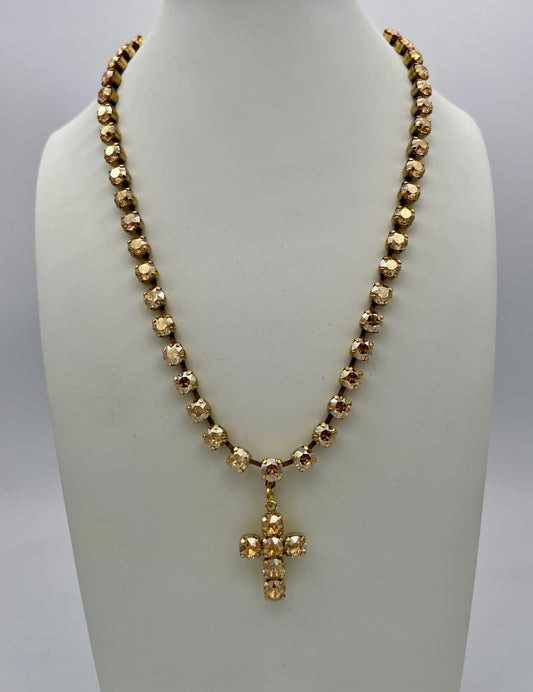 Tova Baby Donatella Necklace in Caramel - FINAL SALE