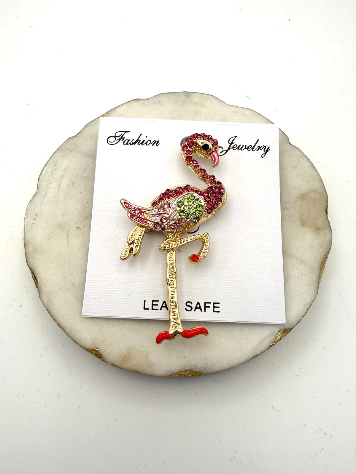 Flamingo Brooch