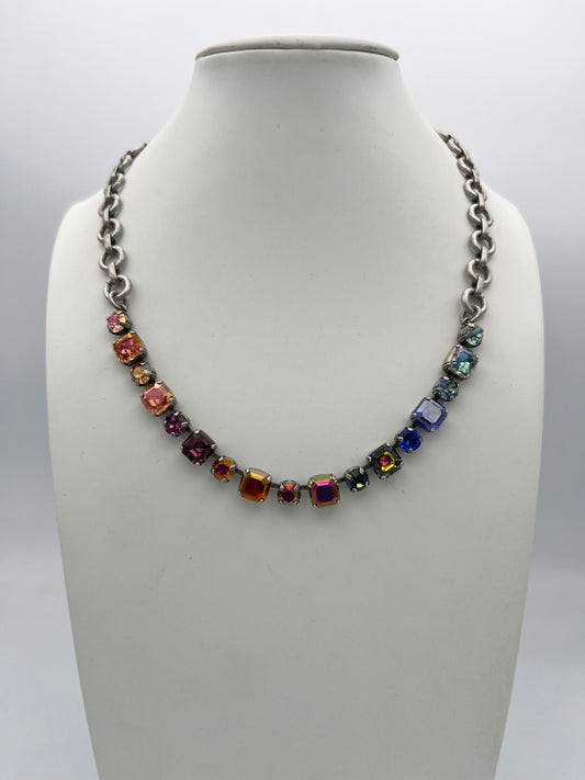 Tova Piper Necklace in Antique Silver/Bohemian Wonderland