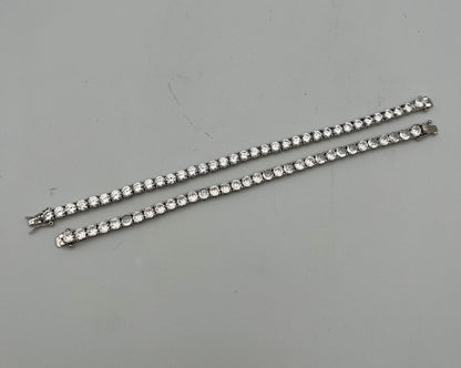 Clear 5mm Rhinestone Tennis Bracelet