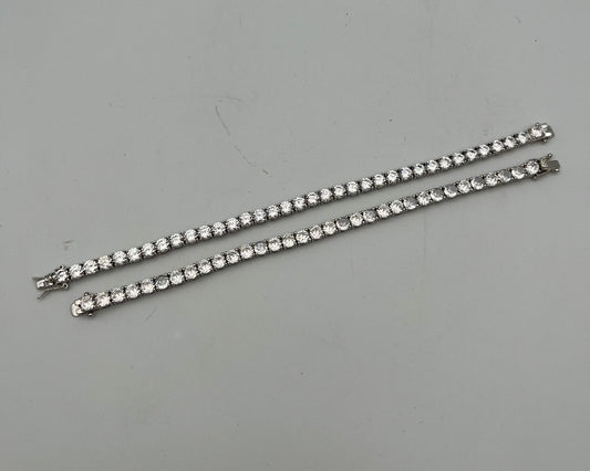 Clear 5mm Rhinestone Tennis Bracelet