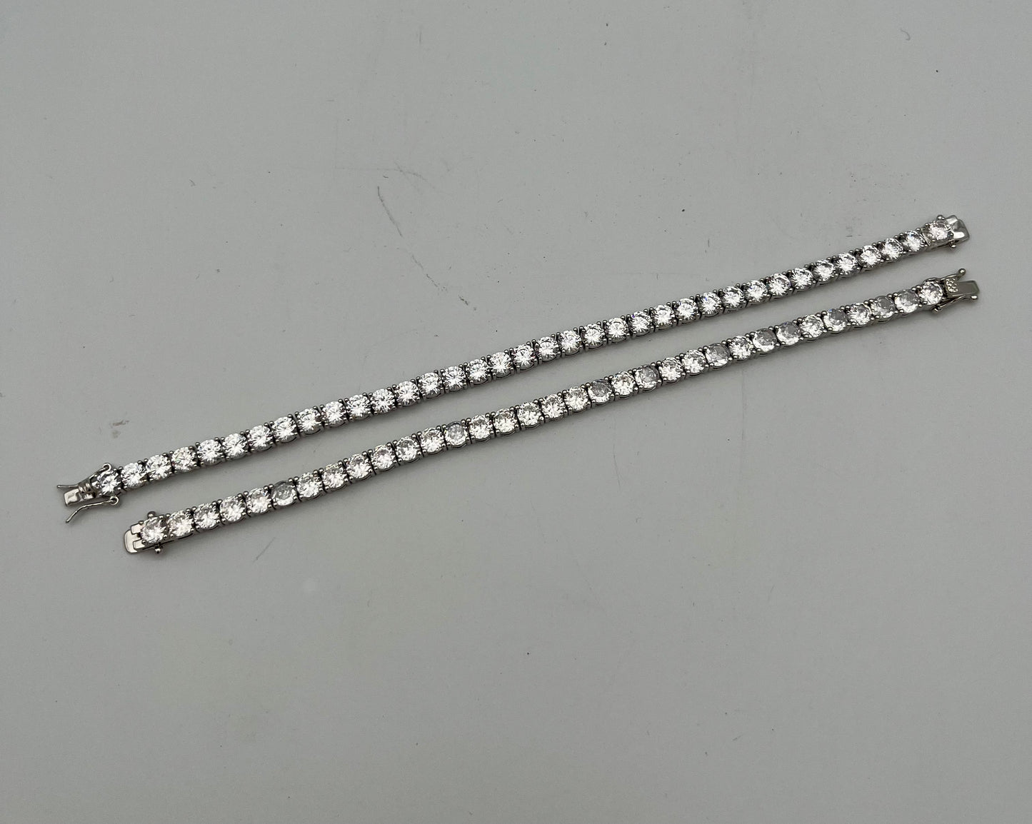 Clear 5mm Rhinestone Tennis Bracelet