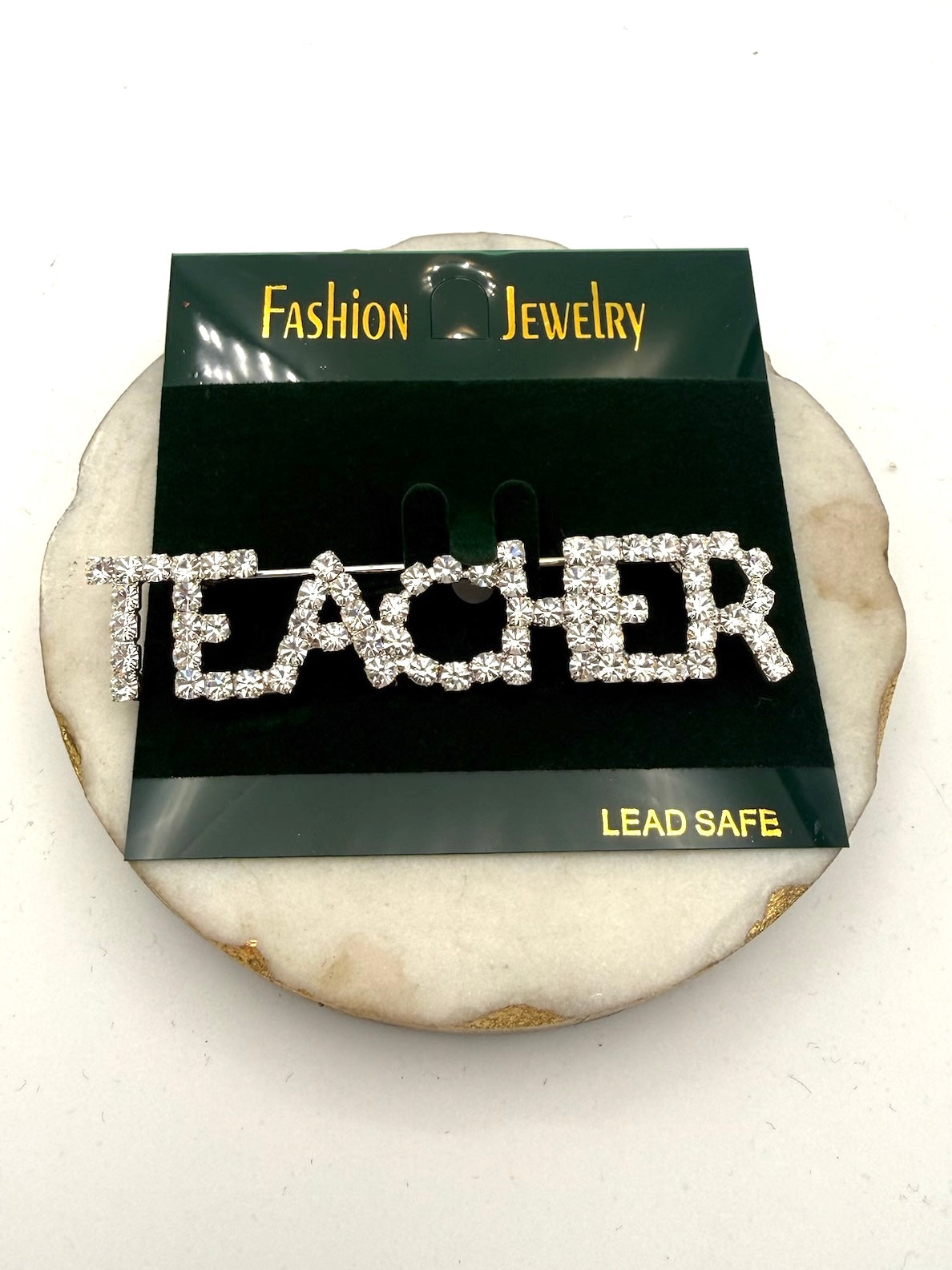 Teacher Brooch