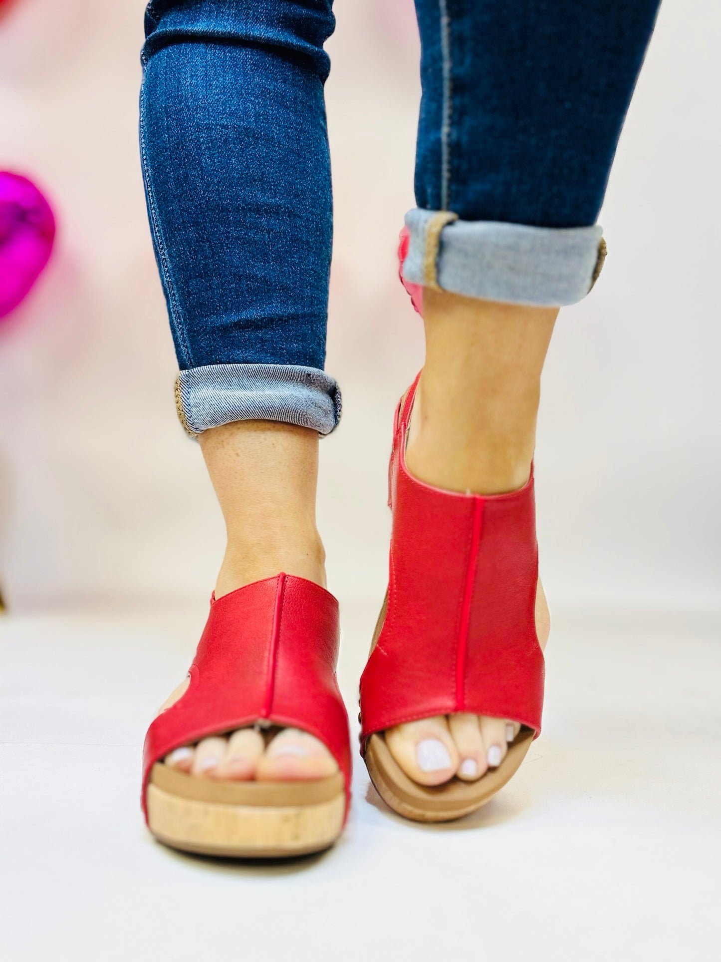 Corky's Red Volta II Sandals