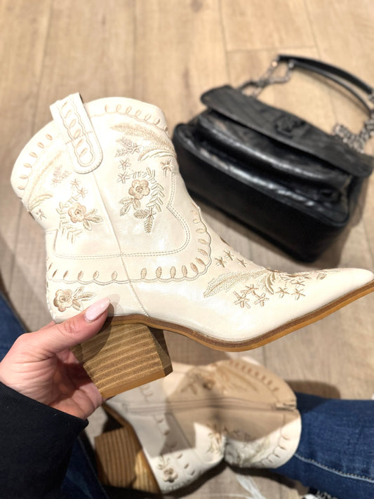 Presale: Corky's Ivory Let's Go Girls Boots